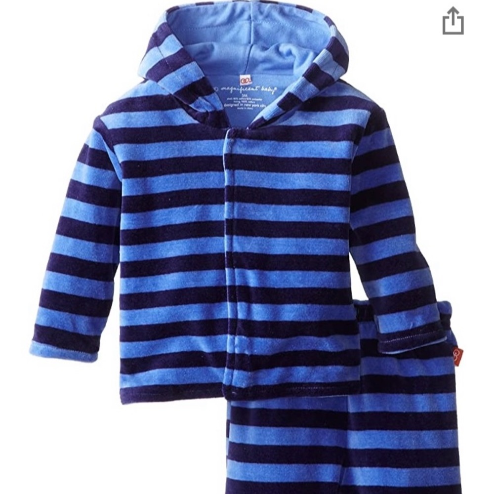Baby/Infant midnight sky velour hoddie pant set